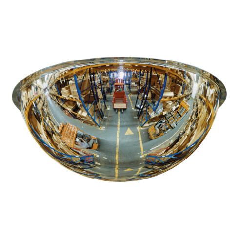 Moravia Miroir sphérique en verre acrylique Miroir 4 directions 1000 mm 360° 360