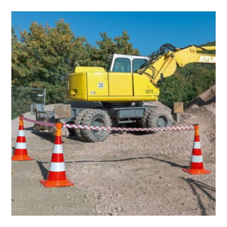 Moravia MORION Sangle conique rouge-blanc, 4 m