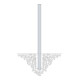 Moravia MORION Sperrpfosten 60 bet 0 fv-2
