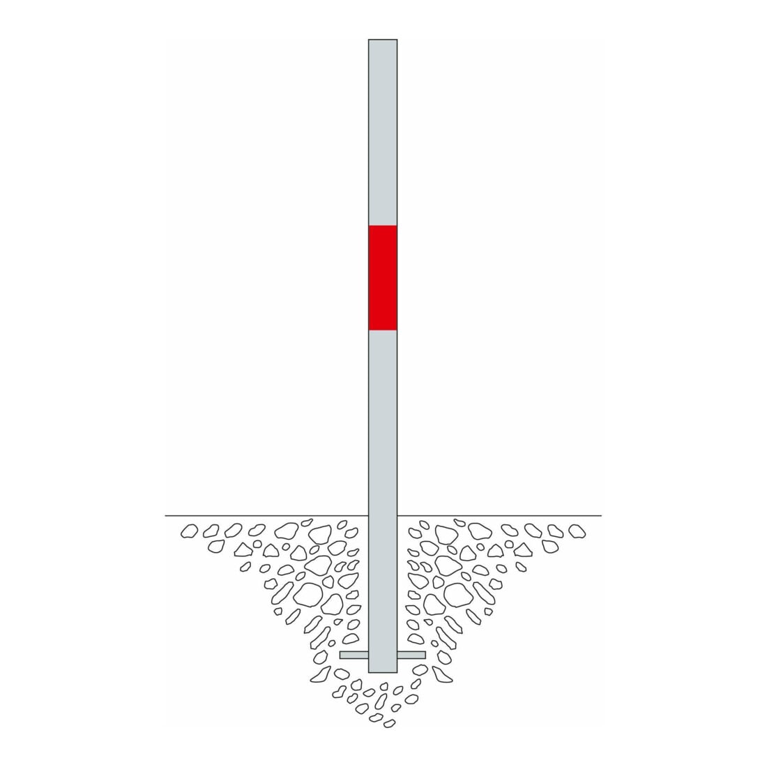 Moravia MORION Sperrpfosten 60 bet 0 fv ref