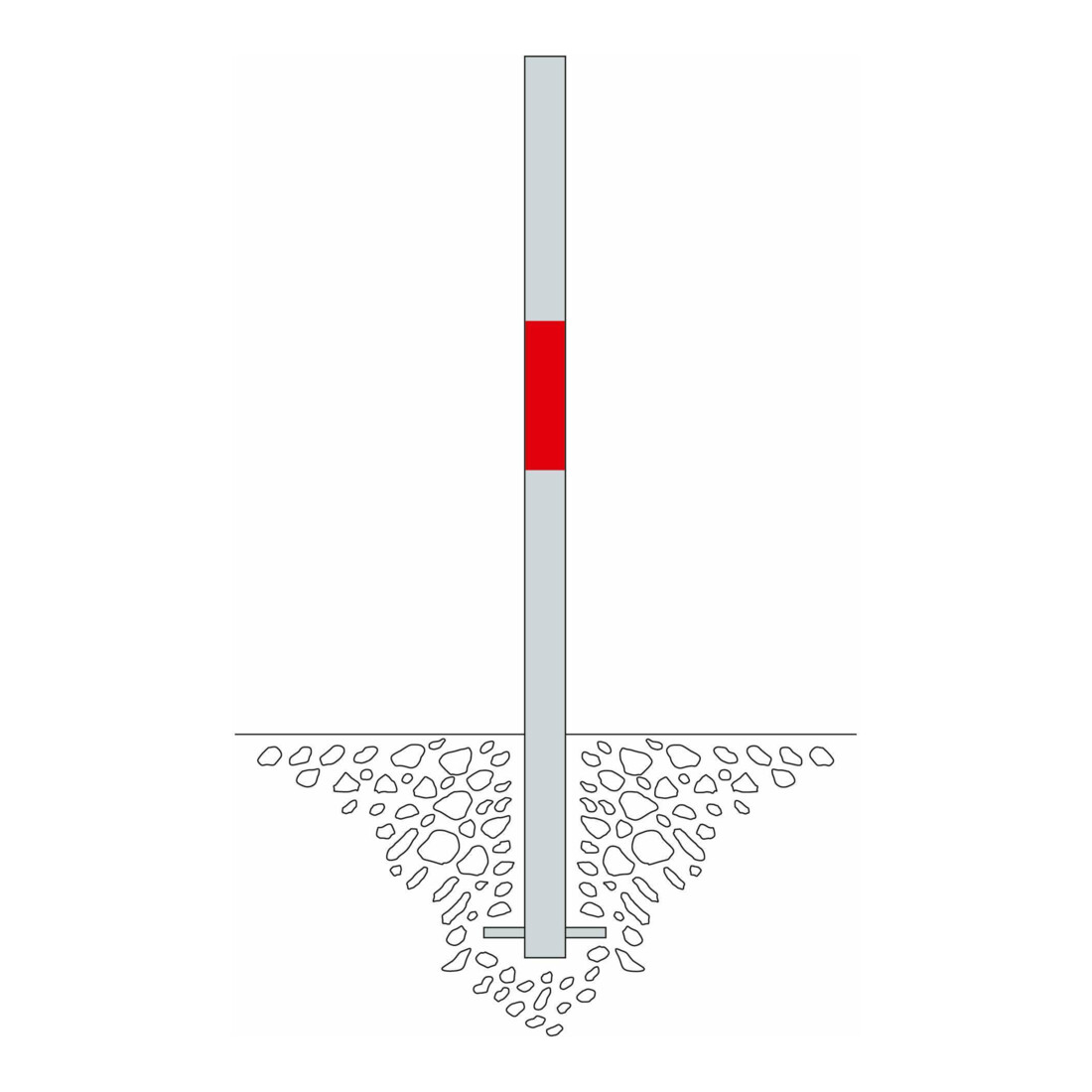 Moravia MORION Sperrpfosten 60 bet 1 fv ref 60/1330