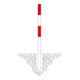 Moravia MORION Sperrpfosten 60 bet 2 fl rw