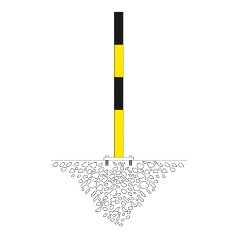 Moravia MORION Sperrpfosten 60 Bp 0 fl gs