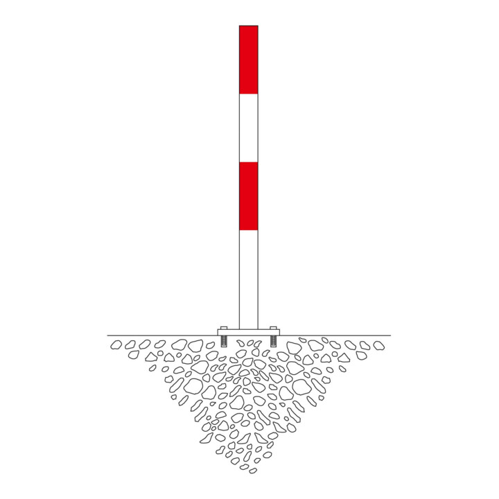 Moravia MORION Sperrpfosten 60 Bp 0 fl rw