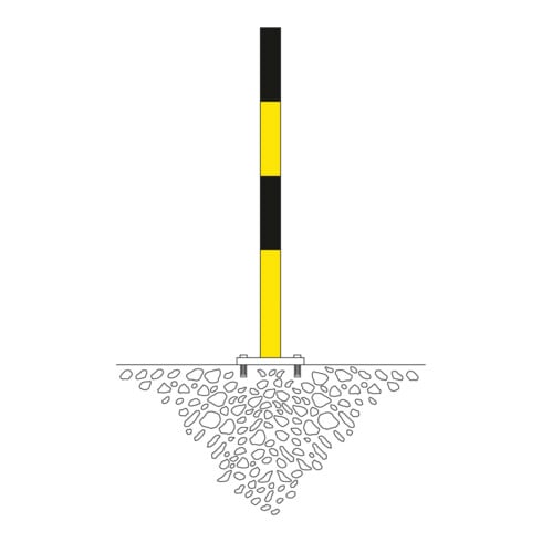 Moravia MORION Sperrpfosten 60 Bp 1 fl gs