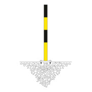 Moravia MORION Sperrpfosten 60 Bp 1 fl gs-2