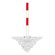 Moravia MORION Sperrpfosten 60 Bp 1 fl rw-4
