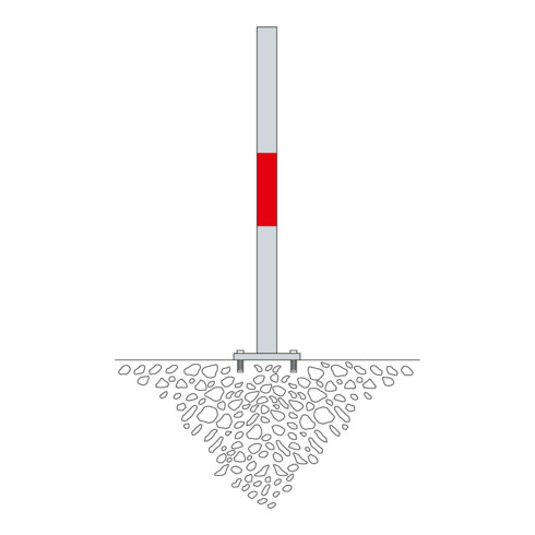 Moravia MORION Sperrpfosten 60 Bp 1 fv ref