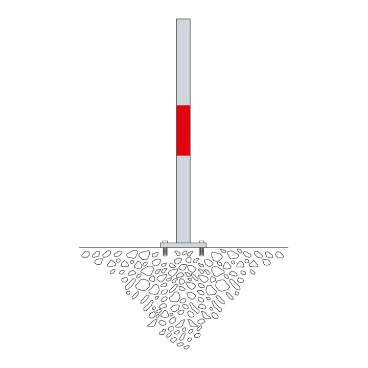 Moravia MORION Sperrpfosten 60 Bp 1 fv ref
