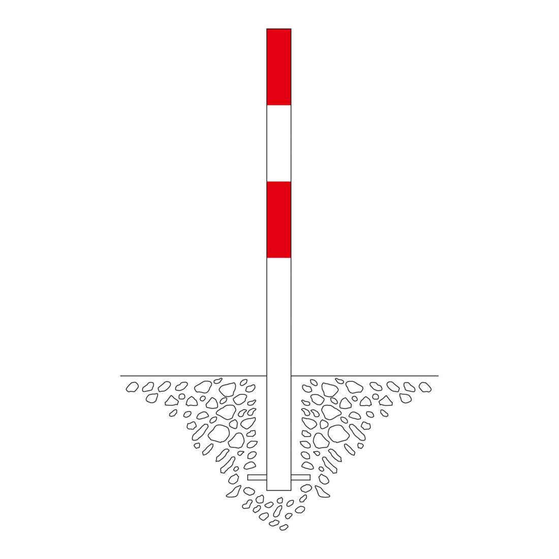 Moravia MORION Sperrpfosten 70 bet 2 fl rw