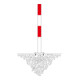 Moravia MORION Sperrpfosten 70 Bp 2 fl rw