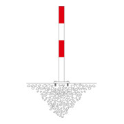 Moravia MORION Sperrpfosten 70 Bp 2 fl rw-4