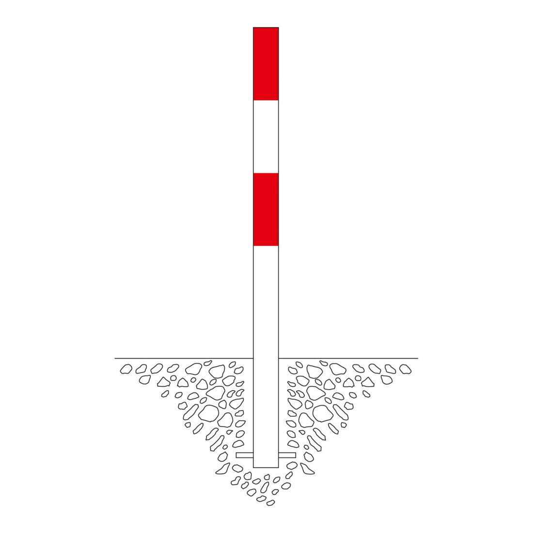 Moravia MORION Sperrpfosten 76 bet 0 fl rw