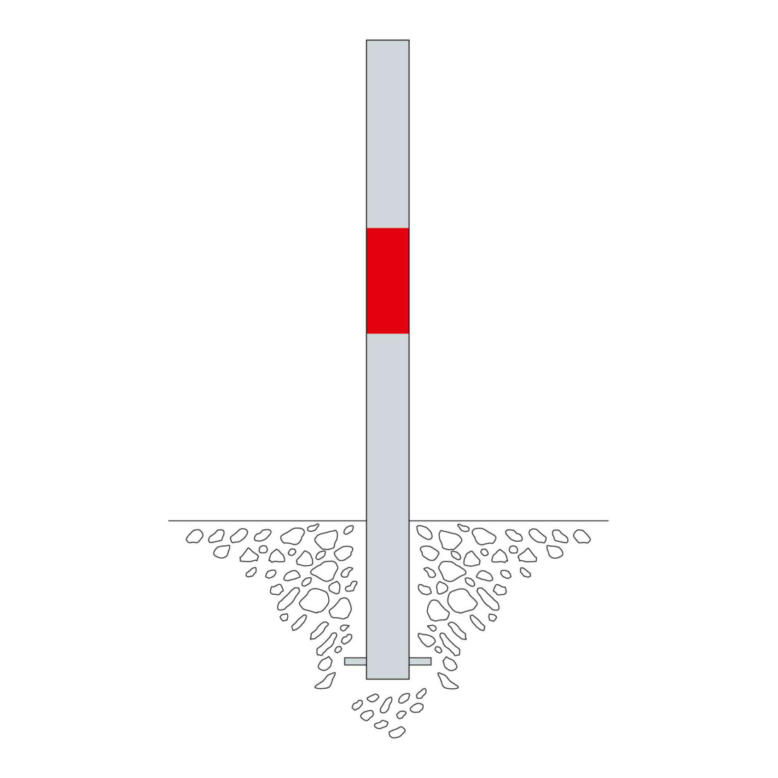 Moravia MORION Sperrpfosten 76 bet 0 fv ref