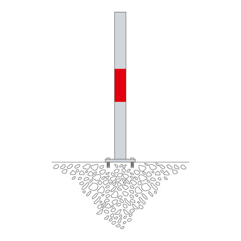 Moravia MORION Sperrpfosten 76 Bp 0 fv ref