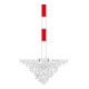 Moravia MORION Sperrpfosten 76 Bp 1 fl rw-2