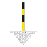 Moravia MORION Sperrpfosten 76 Bp 2 fl gs-4