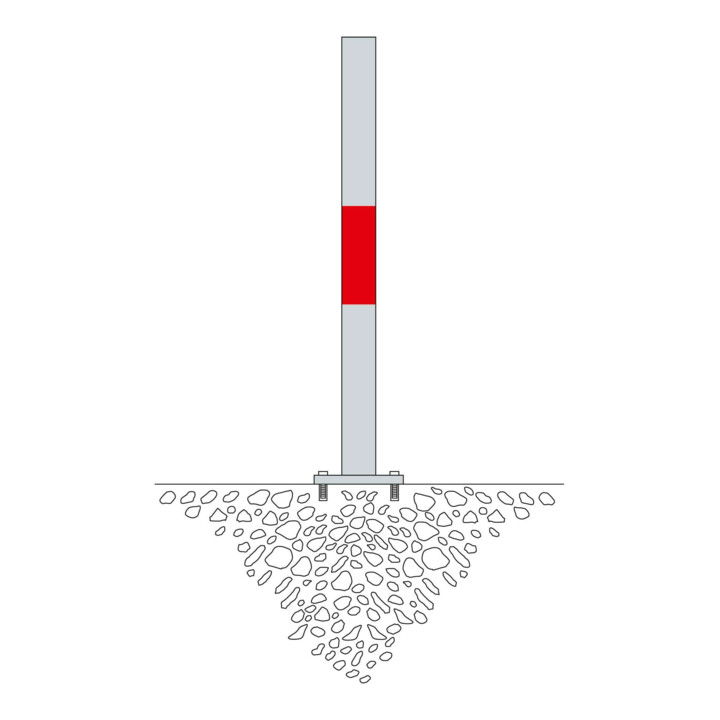 Moravia MORION Sperrpfosten 76 Bp 2 fv ref