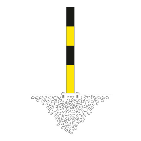 Moravia MORION Sperrpfosten 90 Bp 1 fl gs