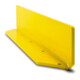 Moravia Panneau de signalisation jaune 800 × 150 × 100 mm, tôle d'acier 10 mm, coins arrondis-1