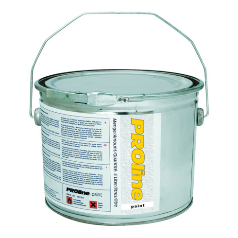 Moravia Peinture antidérapante pour marquage de hall PROline-paint 5 l blanc RAL 9016