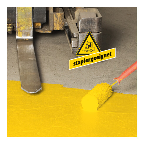 Moravia Peinture antidérapante pour marquage de hall PROline-paint 5 l blanc RAL 9016