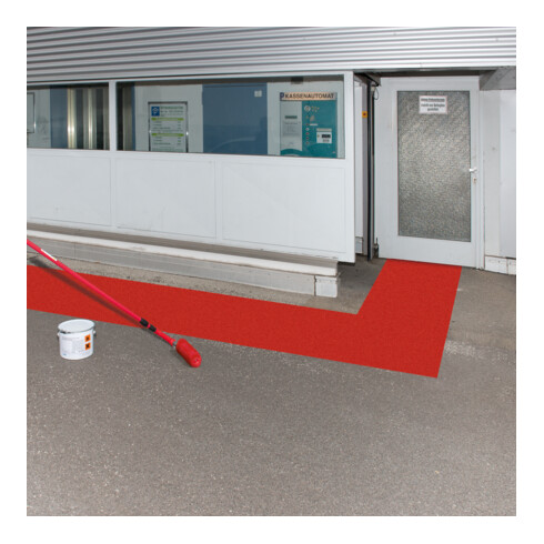 Moravia Peinture de marquage extérieure PROline-paint 5 l rouge RAL 3020