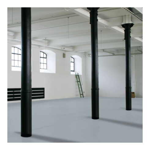 Moravia Peinture PROline 2K pour hall 5 l gris argenté RAL 7001