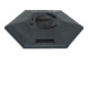 Moravia Pied hexagonal PVC recyclé pour guide-piton-1