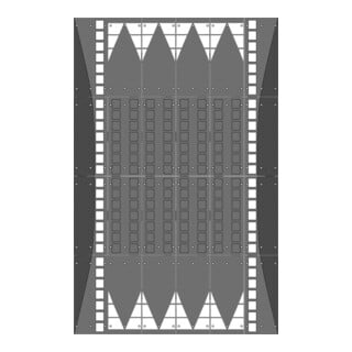 MORAVIA Plateau-Kissen SET A schwarz 2700 x 4000 x 80 mm 24 Elemente