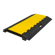 Moravia Pont de câbles 5 canaux, caoutchouc dur, avec couvercle, 590x930x50 mm ; 5 canaux de 36x34 mm