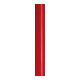 Moravia Poteau de sangle alu rouge avec bande rouge/blanche hachurée, L 3000 mm, 60 × 895 mm