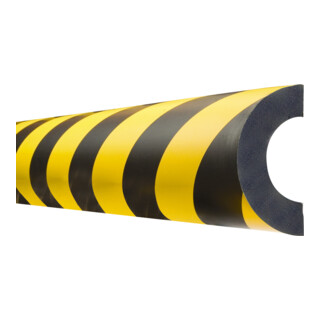 Moravia Prallschutz MORION Rohrschutz 85 für Rohre mit 70-100 mm gelb/schwarz