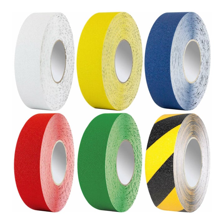Moravia PROline Ruban adhésif vinyle jaune 75 mm x 25 m