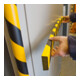 Moravia Protection anti-chocs MORION Circulaire Protection de surface 32 × 40 × 1000 mm jaune/noir magnétique