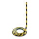Moravia Protection anti-chocs MORION rectangle 40 × 11 mm L 5000 mm jaune/noir