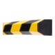 Moravia Protection anti-chocs MORION trapezoïdal 40 × 40 mm L 1000 mm noir/jaune magnétique-1