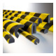 Moravia Protection contre les chocs MORION Protection de tube 85 pour tubes de 70-100 mm jaune/noir-2