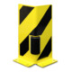 Moravia Protection d’angle avec rouleau guide noir/jaune 400 × 160 × 6 mm-1