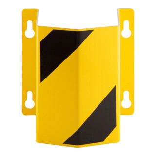 Moravia Protection de tube petite 300 noir/jaune 300 × 292 × 230 mm avec plaques murales