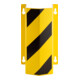 Moravia Protection de tuyau petite 500 noir/jaune pour montage mural 500 × 292 × 230 mm-1