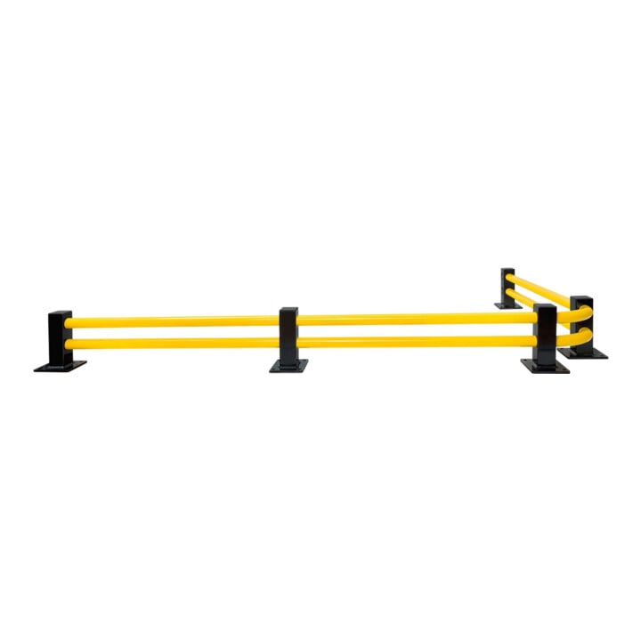 MORAVIA Querbalken Bodenbarriere ECO 1,5m Stahl beschichtet Nut links rechts