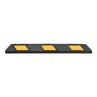 Moravia Radstopp Park-AID 1.200mm schwarz gelb Reflexstreifen inklusive Befestigungsmaterial