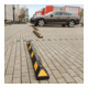 MORAVIA Radstopp Park-AID 1.800 mm schwarz gelb Reflexstreifen inklusive Befestigungsmaterial