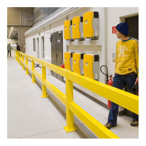 Moravia RammGeländer Mittelpfosten Bp 500 fb gel