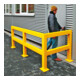 Moravia Rampe de protection RammGeländer Balken 2000 fb jaune-4