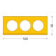 Moravia Rampenfender MORION 50 x 120 mm Länge 1000 mm mit eingegossener Stahllochplatte