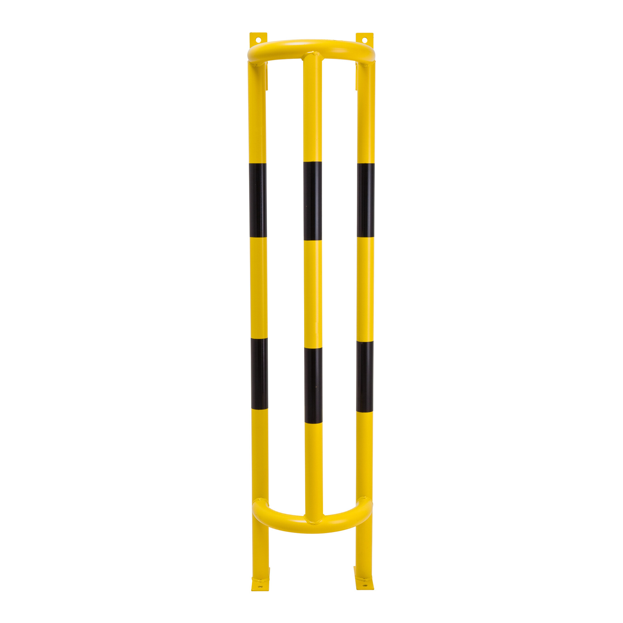 Moravia Rohrschutz Groß 1500 schwarz/gelb 1500 x 350 x 300 mm mit Boden/Wandplatten