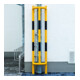 Moravia Rohrschutz Groß 1500 schwarz/gelb 1500 x 350 x 300 mm mit Boden/Wandplatten-5