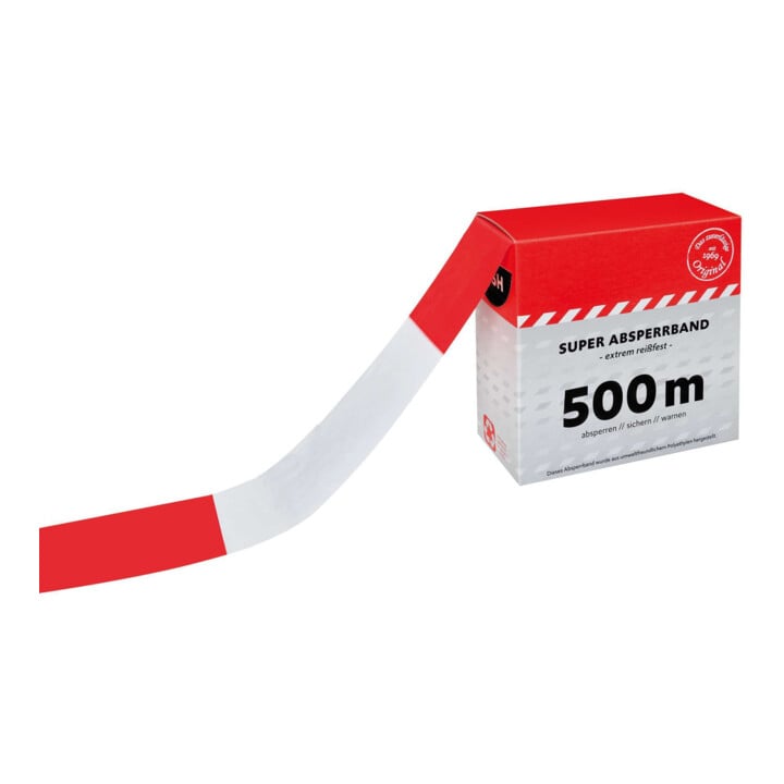 Moravia Ruban de signalisation rouge-blanc Sternband